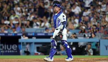 Dodgers Scratch Ben Rortvedt From Lineup for Thursday's Game vs Diamondbacks