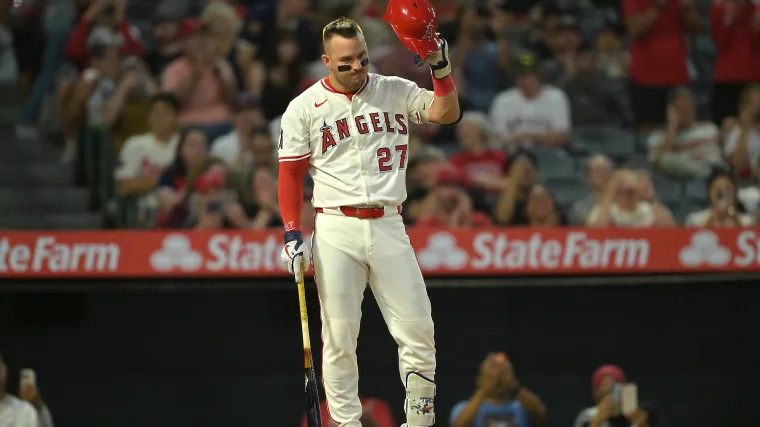 Mike Trout sets Angels franchise record with awesome home run history image