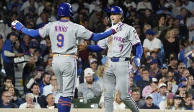 Mets' offense explodes, Nolan McLean strikes out 11 to hold on for 8-5 win over Cubs - SNY