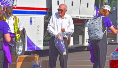 Marching Band visits American Family Field