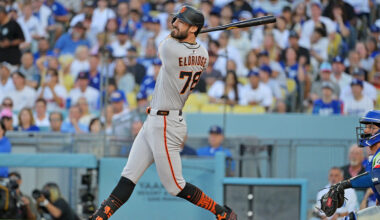 Giants’ Bryce Eldridge records first MLB hit vs. Dodgers – NBC Sports Bay Area & California