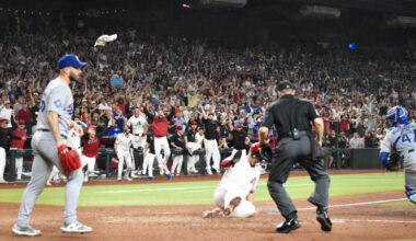 walk-off Diamondbacks Dodgers Geraldo Perdomo...
