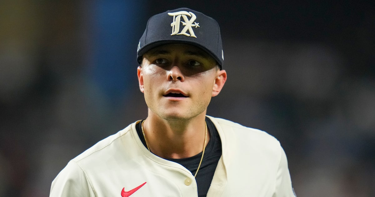 Rangers’ Jack Leiter watches father play in Mets’ Alumni Classic