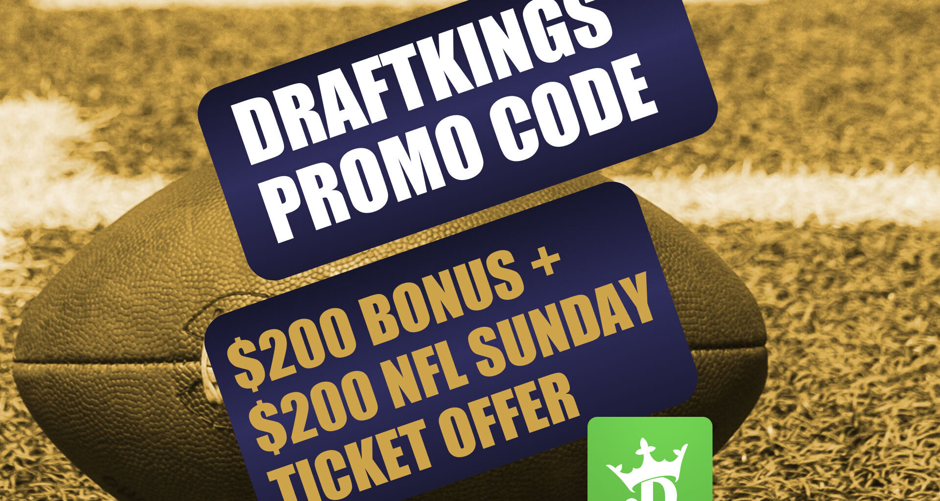 DraftKings Promo Code: Get $200 Bonus for NCAAF, NFL, MLB Games This Weekend
