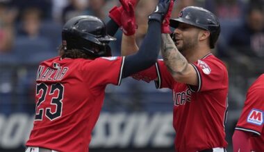 Kayfus and Noel homer as the surging Guardians beat the White Sox 3-1