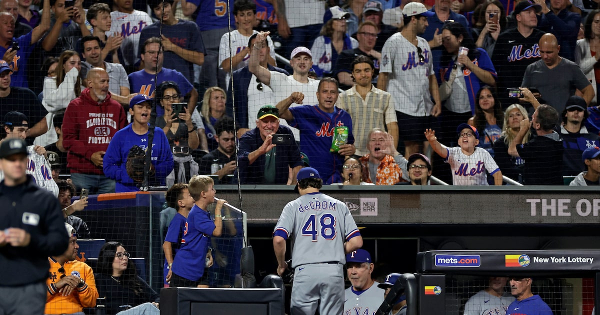 How Rangers’ Jacob deGrom quelled emotions of playing former team