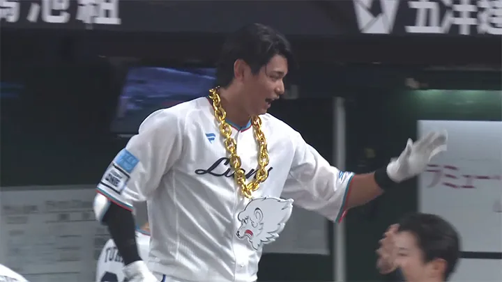 Saitama Seibu Lions player Manaya Nishikawa © Pacific League TV