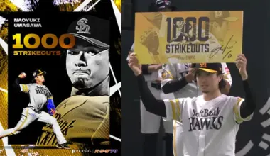 Fukuoka Softbank Hawks pitcher Naoyuki Uwasawa © Pacific League TV