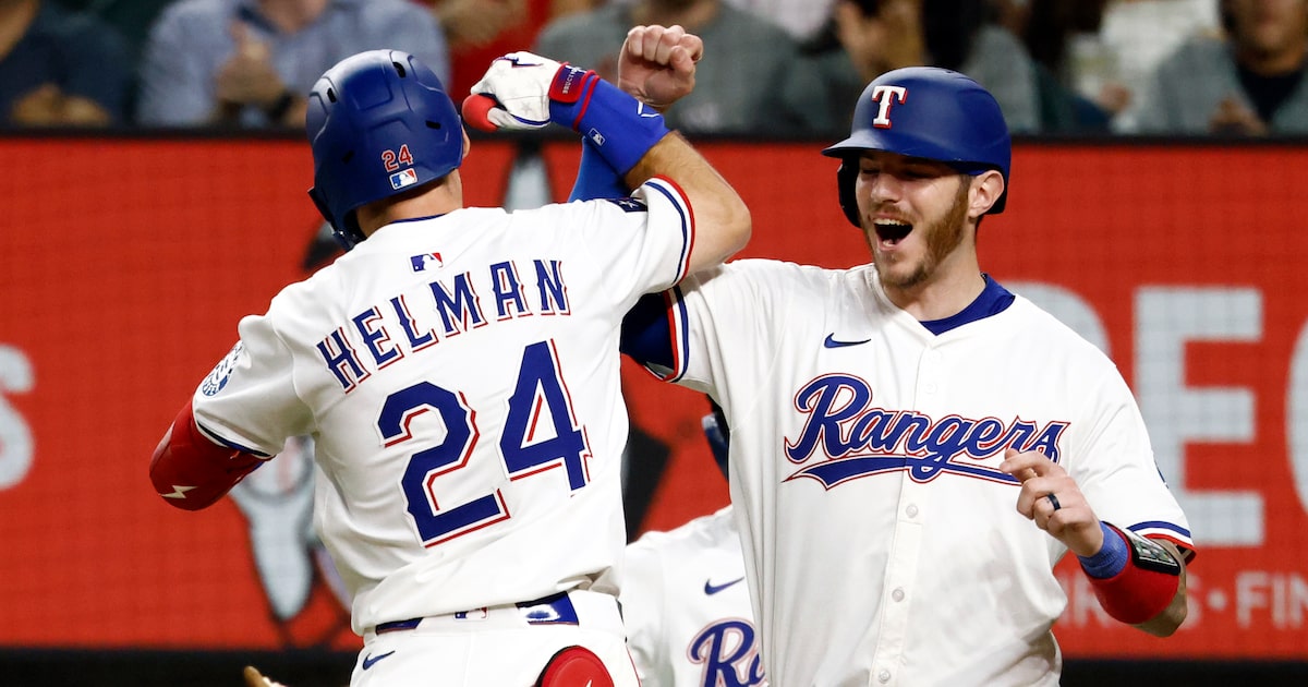 Michael Helman’s heroics power Rangers to another win as Texas inches closer to playoffs