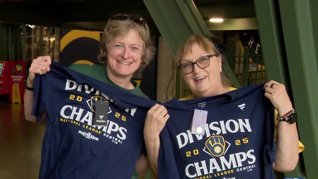 Brewers fans celebrate division win, eye World Series victory