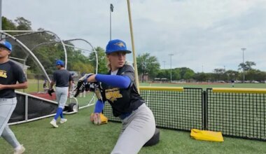 Freshman makes history as first woman to play men's baseball at Monroe University