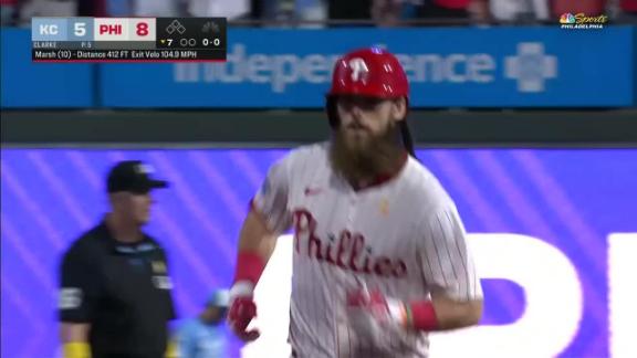 Schwarber hits 51st homer to lift Phillies over Royals