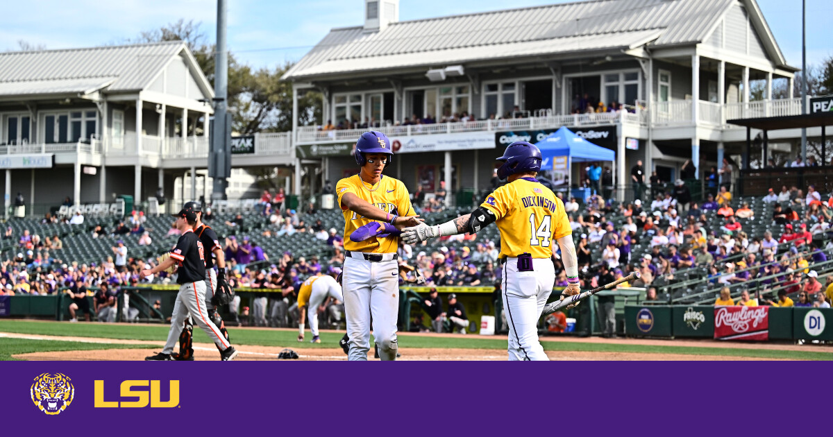 Tigers Defeat Sam Houston, 12-8, and Claim Frisco Classic Title – LSU