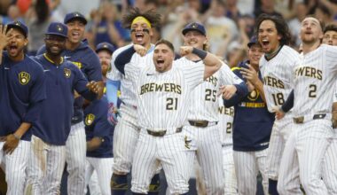 Brewers clinch NL Central for third year in a row thanks to Cubs loss