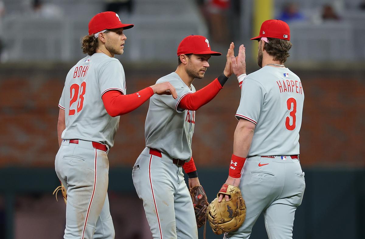 Phillies lose Turner and Bohm to injuries, adjust lineup vs Mets