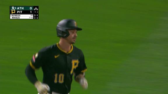 Bubba Chandler, 2 relievers combine on one-hitter as Pirates defeat A's 2-0 to end 5-game skid