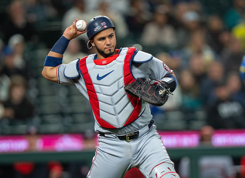 Ruiz pulled off rehab after headaches return, Gore ready to throw bullpen