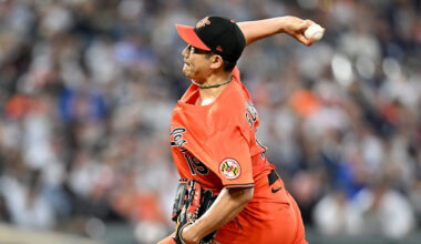 Sugano can't push past three innings in Orioles' 6-1 loss to Yankees