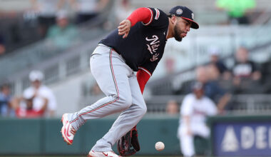 García makes good first impression at first base