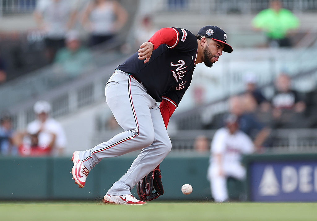 García makes good first impression at first base