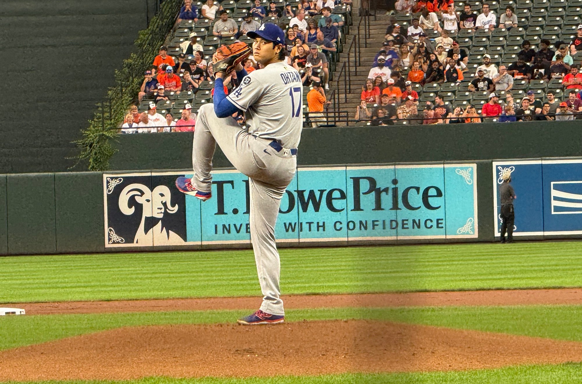 Shohei Ohtani in Baltimore