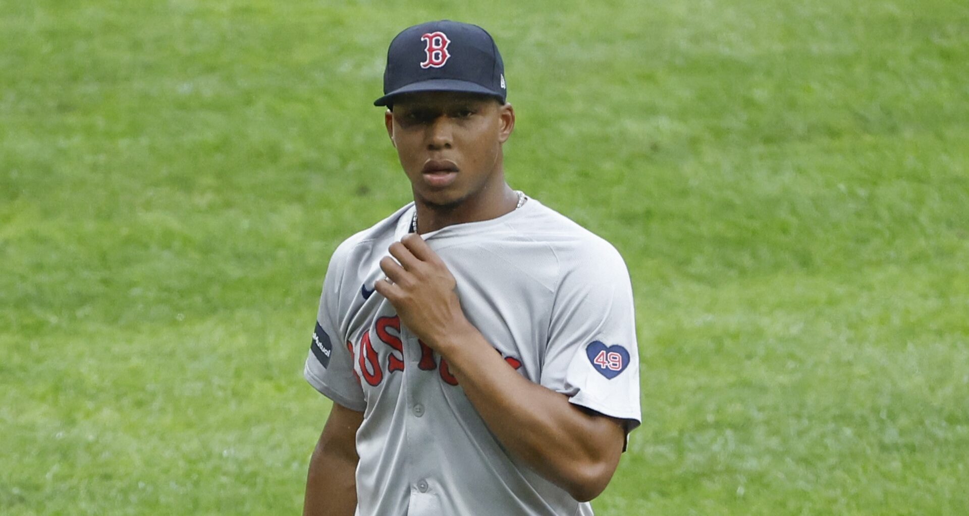Brayan Bello Puts Hand Up After Red Sox Loss To Yankees