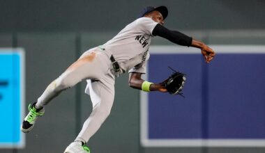 Trent Grisham's 2 homers power Yankees to 10-5 win over Twins