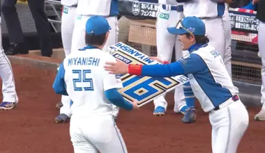 Hokkaido Nippon-Ham Fighters pitcher Nao Miyanishi © Pacific League TV