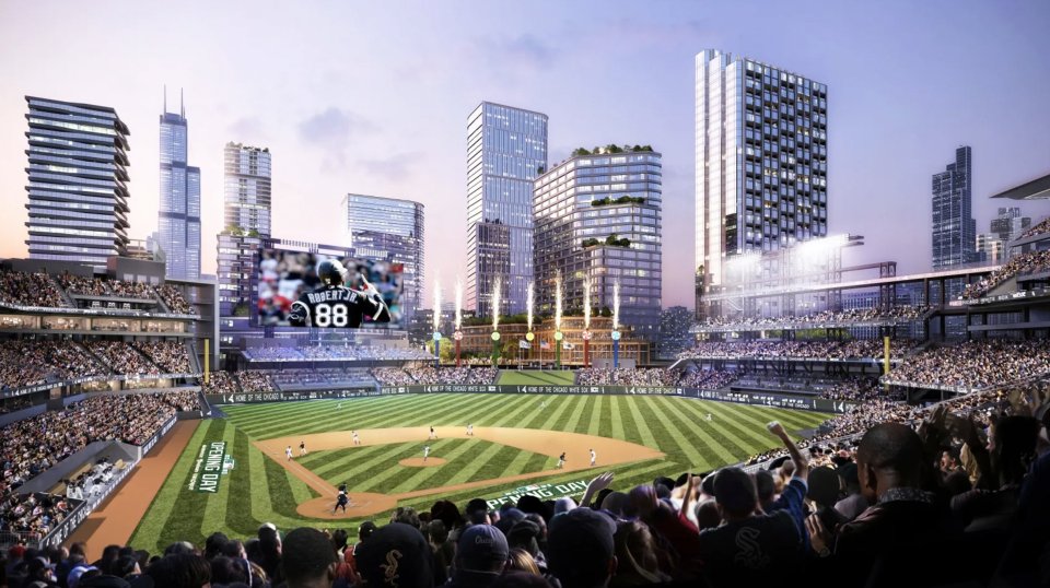 The White Sox proposed in the South Loop's in 'The 78' last year