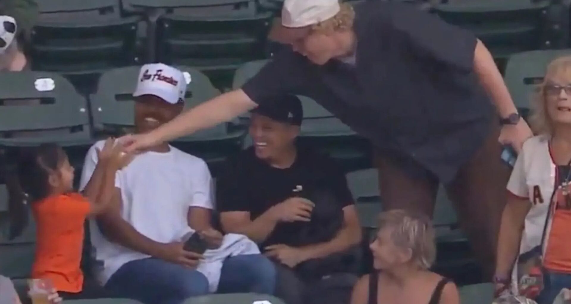 MLB fan avoids 'Phillies Karen' moment after being spotted on live TV handing home run ball to small child in stands