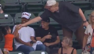 MLB fan avoids 'Phillies Karen' moment after being spotted on live TV handing home run ball to small child in stands