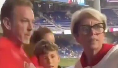 Father screamed at by 'Phillies Karen' sends desperate plea over her identity after her ball meltdown