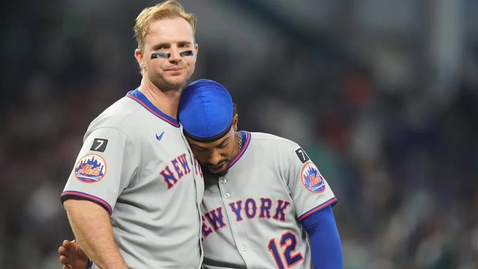 Pete Alonso, Francisco Lindor and the Mets will watch the postseason from home after a late-season collapse.