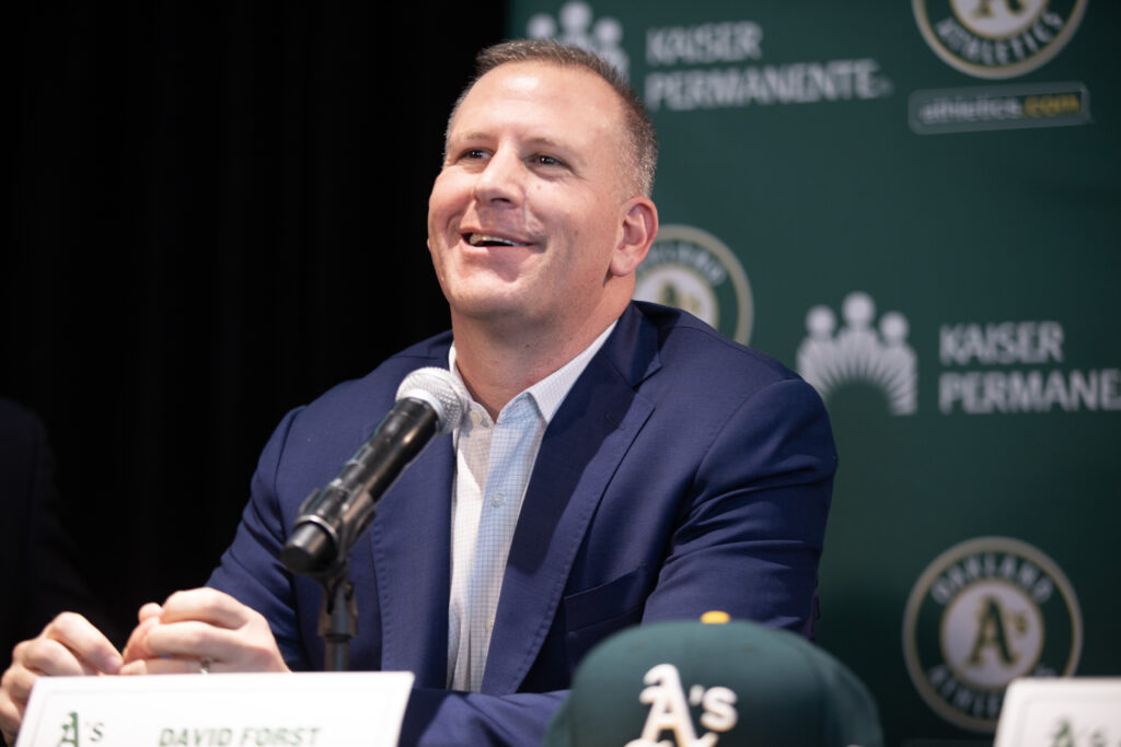Athletics, GM David Forst Discussing New Deal