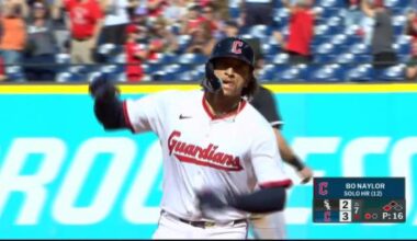 Naylor's home run propels Guardians to 3-2 victory over White Sox and series sweep