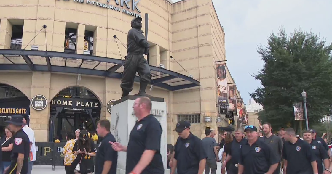 Pittsburgh Pirates honor first responders who assisted in deadly Clairton plant explosion