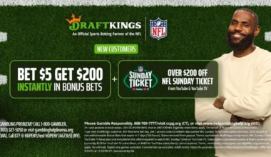 DraftKings promo code: Get $200 bonus bets for MLB, WNBA betting on Tuesday and $200 off NFL Sunday Ticket
