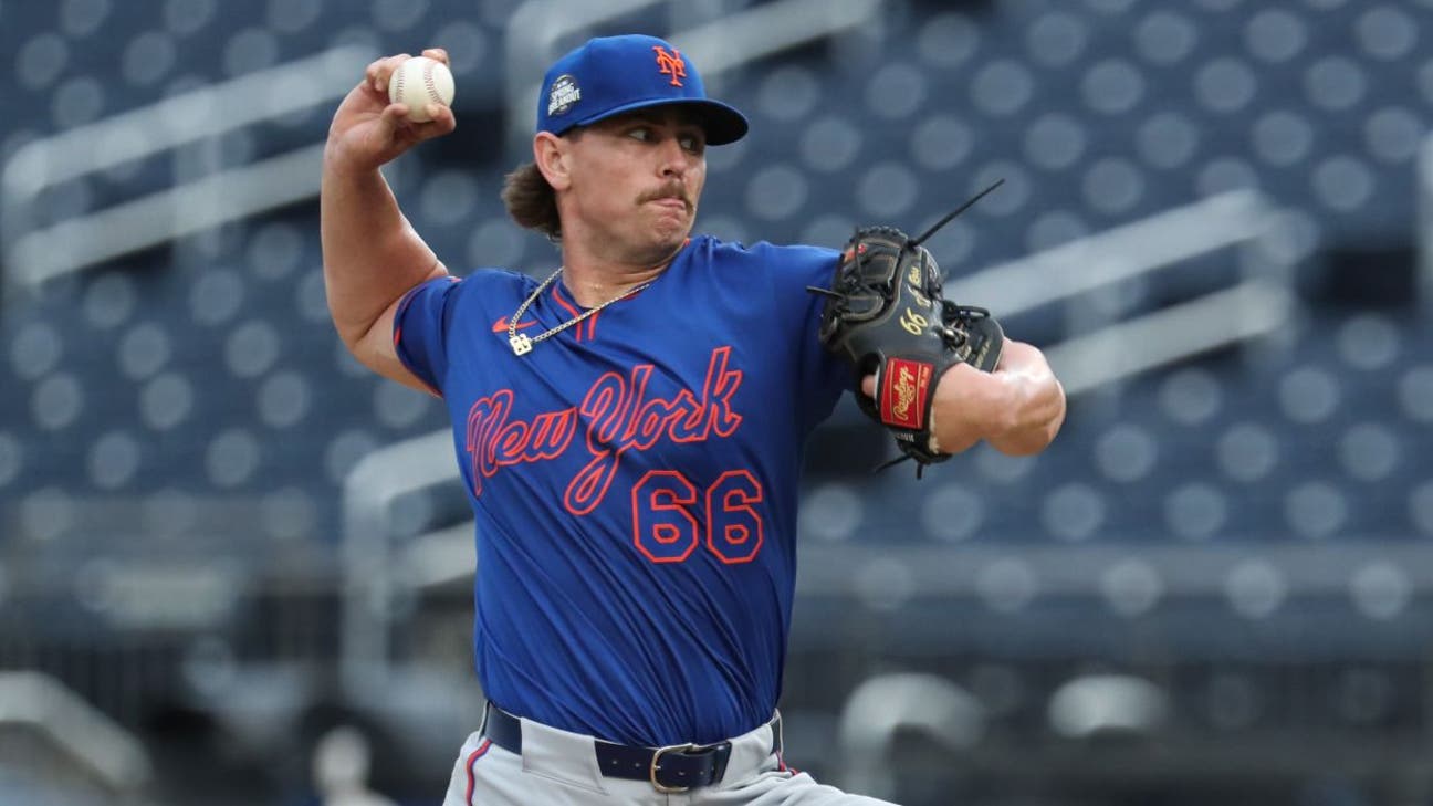 Mets call up hard-throwing relief prospect Dylan Ross, DFA Kevin Herget - SNY