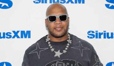 Flo Rida visits SiriusXM Studios on July 09, 2025 in New York City....