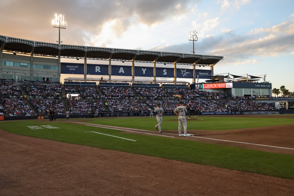 The Rays are playing their 2025 MLB season at George M. Steinbrenner Field
