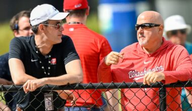 Mike DeBartolo is campaigning hard for the Washington Nationals GM job