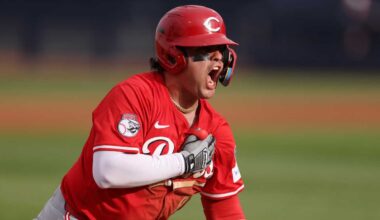 Reds top prospect Stewart batting sixth, playing first base in major league debut vs. Blue Jays