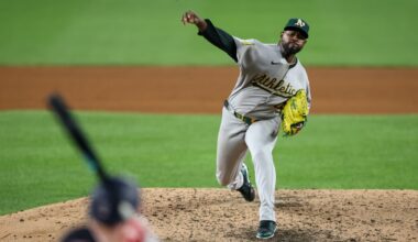 A’s roster moves: Severino activated, McGough selected