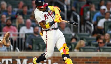 Ronald Acuña Jr. to DH in Game 1, Eli White and Vidal Brujan bring up the rear