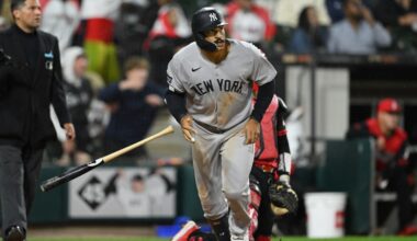 Yankees win over Astros, 7-1, behind Grisham’s slam and two Jazz homers