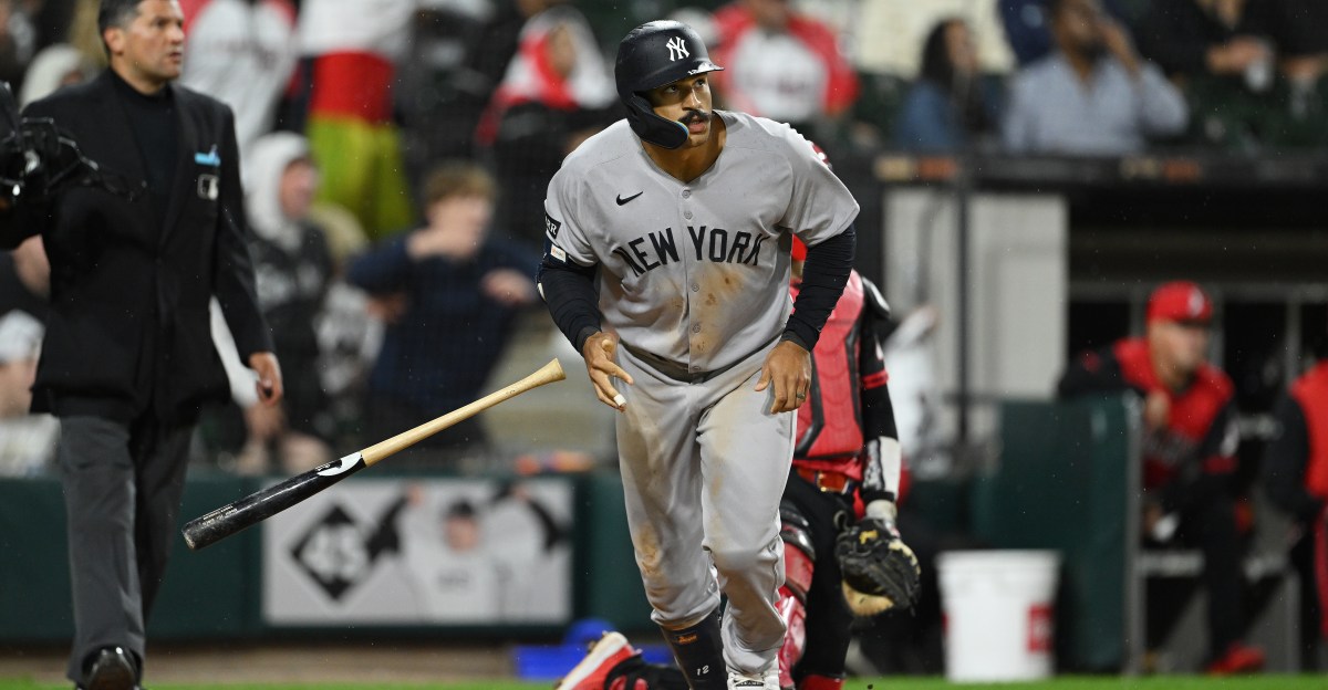 Yankees win over Astros, 7-1, behind Grisham’s slam and two Jazz homers