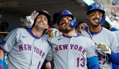 MLB Scores: Mets 12, Tigers 5—McLean wins again as bats go wild