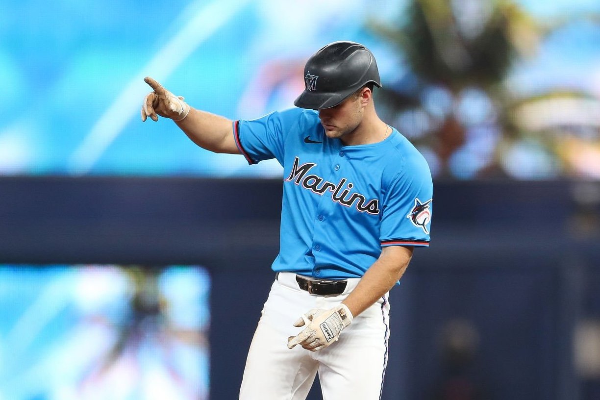 Jakob Marsee named August 2025 NL Rookie of the Month - Notes