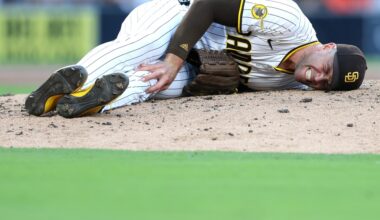Injuries piling up on the Padres 