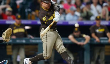 Padres end losing streak with 10-8 win in Colorado